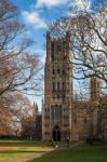 Ely, Cambridgeshire/uk - November 22 : Exterior View Of Ely Cath Stock Photo