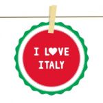 I Love Italy4 Stock Photo