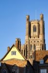 Ely, Cambridgeshire/uk - November 23 : Exterior View Of Ely Cath Stock Photo