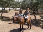 Ronda, Andalucia/spain - May 8 : Horse Riders At A Farm Near Ron Stock Photo