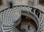 London - February 3 : Tate Britain Spiral Staircase In London On Stock Photo