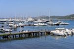 Marina At Cannigione Sardinia Stock Photo