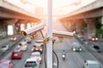 Traffic Security Camera Stock Photo