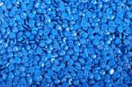 Industrial Plastic Pellet Background Stock Photo