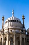 View Of The Royal Pavilion In Brighton Stock Photo