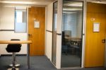 Modern Office Interiors And Cabins Stock Photo