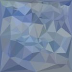 Light Steel Blue Abstract Low Polygon Background Stock Photo