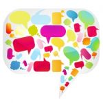 Speech Bubbles Stock Photo