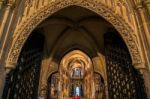 Interior View Of Canterbury Cathedral Stock Photo