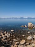 Landscape Of Lake Tahoe Stock Photo