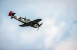 Messerchmitt Bf-109g (hispano Ha-1112 Mil Buchon) In Luftwaffe M Stock Photo