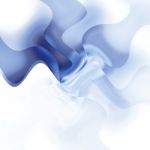 Blue Abstract Background Stock Photo