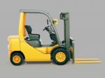 Forklift Truck Stock Photo