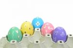 Easter Eggs Stock Photo