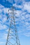 Electricity Pylons Stock Photo