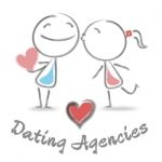 Dating Agencies Indicates Find Love And Affection Stock Photo