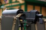 Ww2 Machine Gun Stock Photo