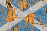 Grunge Flag Of Scotland Stock Photo