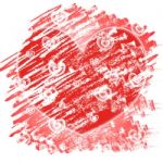 Background Hearts Represents Valentines Day And Abstracts Stock Photo