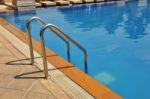 Stair Swimming Pool Stock Photo