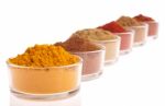 Indian Spices Stock Photo