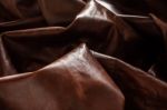 Surface And Shadow On Leather Stock Photo