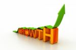 Business Growth Graph Stock Photo