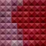 Falu Red Abstract Low Polygon Background Stock Photo