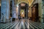 Cathedral Of St Alexander In Bergamo Stock Photo