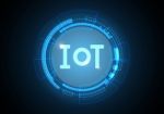 Internet Of Things Technology Circle Abstract Background Stock Photo