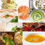 Healthy And Tasty Italian Food Collage Stock Photo