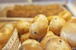 Crunchy Bread Rolls Stock Photo