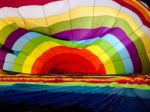 Colorful Balloon Inside Stock Photo