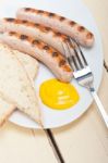 Traditional German Wurstel Sausages Stock Photo