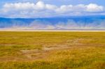 Ngorongoro Crater In Tanzania Stock Photo