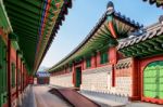 Gyeongbokgung Palace In Seoul,south Korea Stock Photo