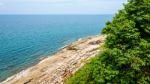 Rocks Coastline And Sea At Koh Samui Stock Photo