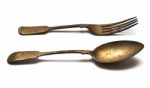 Fork And Spoon Stock Photo