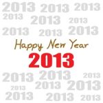 Hny 2013 Stock Photo