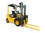 Forklift Truck Stock Photo