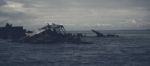 Dark And Gloomy Effect On The Shipwrecks At Tangalooma Island Stock Photo
