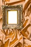 Gold Picture Frame Stock Photo