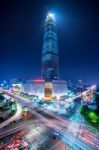 Seoul, South Korea  -  May 9 : Lotte World Mall Under Construction In Seoul, South Korea. Lotte World Mall Is Due To Open In October, 2016.photo Taken On May 9,2015 In Seoul,south Korea Stock Photo