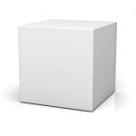 Blank Box Stock Photo