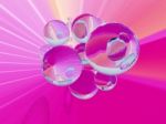 Psychedelic Bubbles Stock Photo