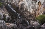 Crows Nest Falls During The Day Stock Photo