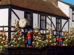 Tunbridge Wells, Kent/uk - January 5 : Christmas Display In Roya Stock Photo