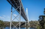 Batman Bridge By The Tamar River Near Sidmouth Stock Photo