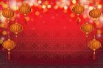 Chinese New Year Greeting Card Stock Photo