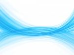 Blue Curved Background Stock Photo